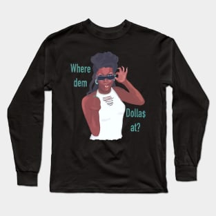 Gangsta Boo Gangsta Boo Gangsta Boo Art Long Sleeve T-Shirt